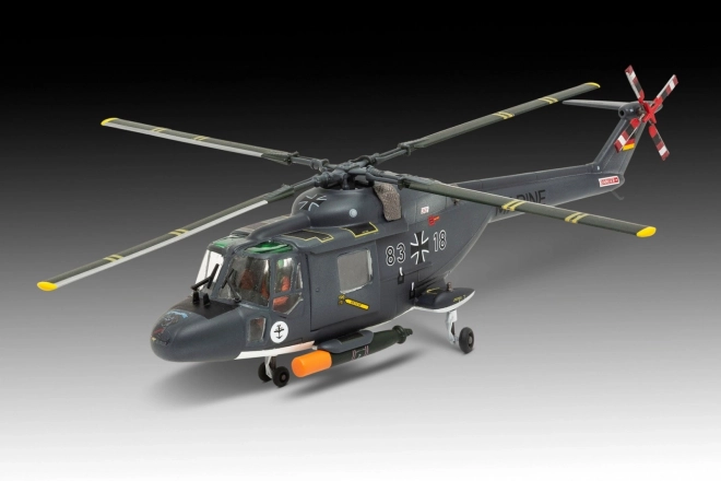Modello elicottero Westland Lynx MK.88A in plastica 1/72