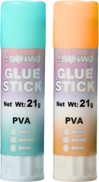 Colla a stick scolastica da ufficio pastello 21g