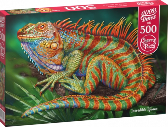 Puzzle Iguana Incredibile 500 Pezzi