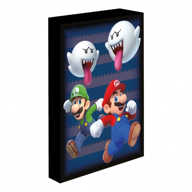 Quadro LED Luminoso Super Mario