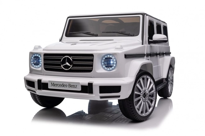 Auto elettrico Mercedes G500 Bianco 4x4