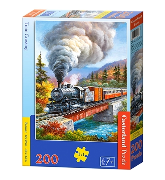 Puzzle 200 pezzi Treno