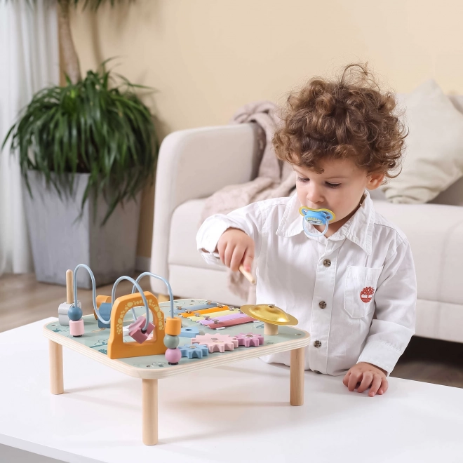 Tavolo da gioco multifunzione in legno