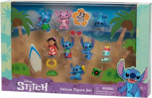 Set di figurine Stitch Deluxe