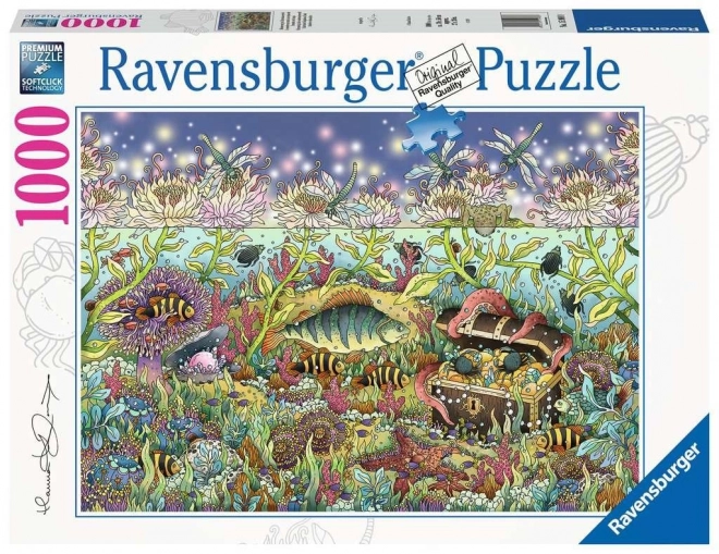 Puzzle Regno sottomarino al tramonto 1000 pezzi