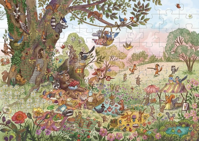 Puzzle Orso al Picnic Galison