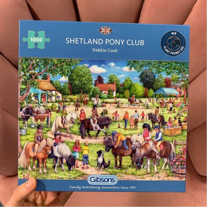 Puzzle 1000 pezzi Gibson Shetland Pony Club