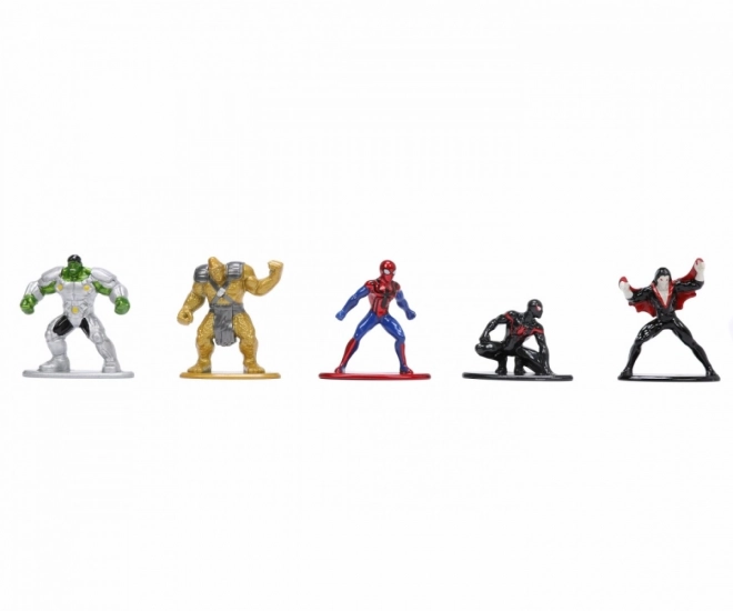 Collezione Di Figurine Nano In Metallo Marvel - 20 Pezzi