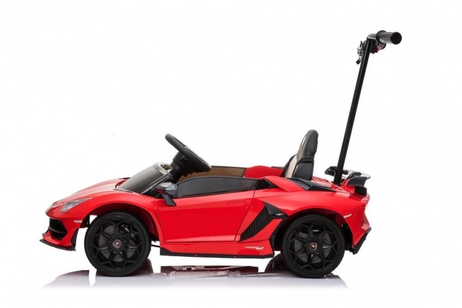 Auto elettrica per bambini Lamborghini Aventador rosso