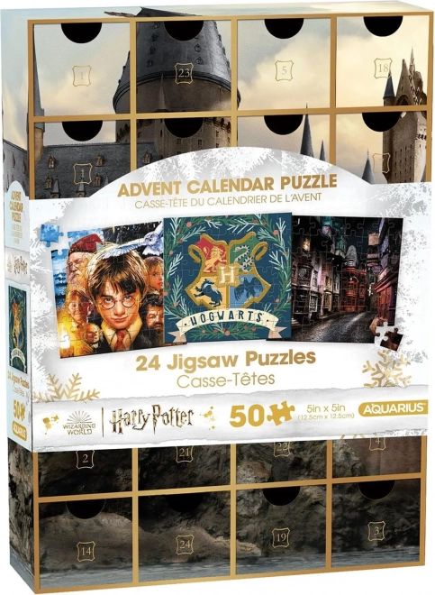 Calendario dell'Avvento Harry Potter Puzzle 24x50 pezzi