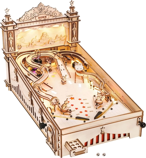 Puzzle 3D in legno Gioco del Flipper