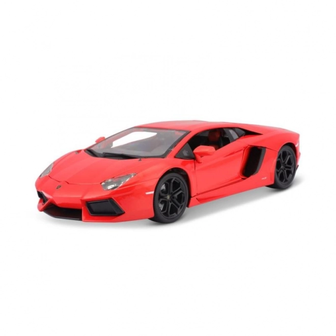 Lamborghini Aventador LP700-4 Plus in metallo arancione metallizzato