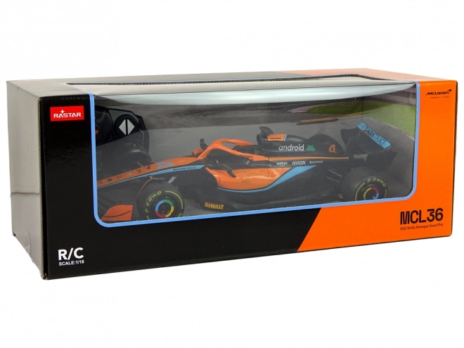 Auto R/C da corsa McLaren F1 arancione