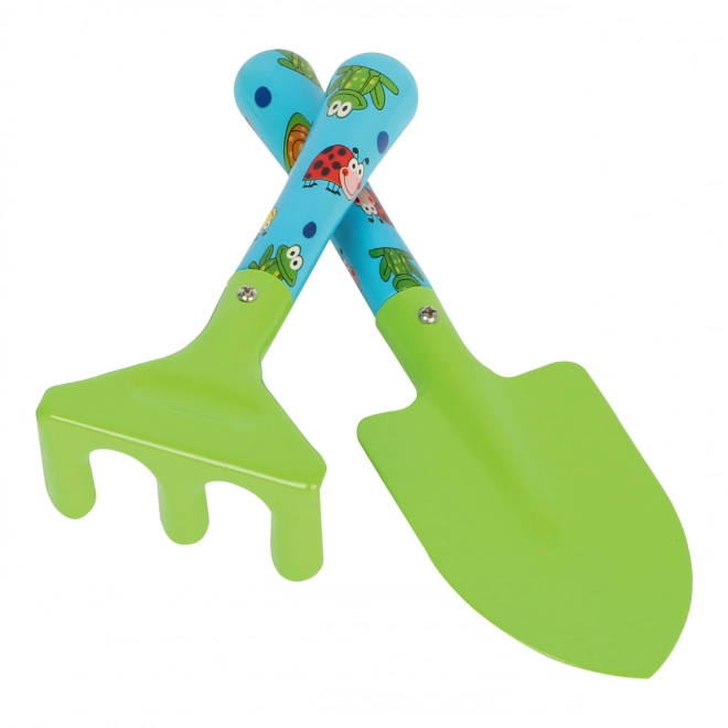 set da giardinaggio per bambini con carriola