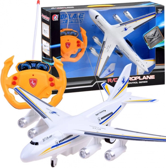 Aereo RC telecomandato con controller a volante