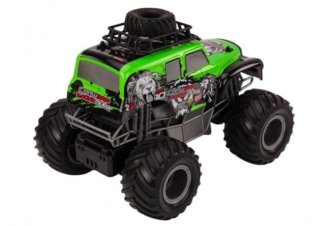 Auto fuoristrada RC telecomandato 1:16 verde