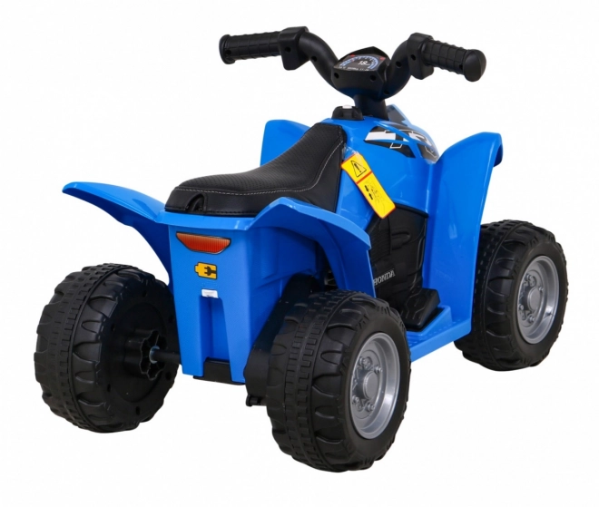 Quad blu Honda TRX 250X a batteria con clacson e LED