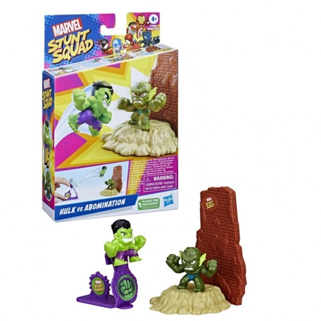 MARVEL AVENGERS STUNT SQUAD FIGURE E FUNZIONE FIGURKY AST