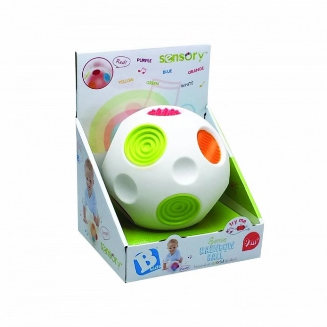 Palla sensoriale arcobaleno Infantino