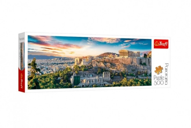 Puzzle panoramico 500 pezzi Acropoli di Atene Trefl