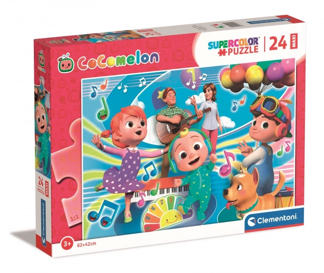 Puzzle Maxi 24 pezzi CoComelon e musica