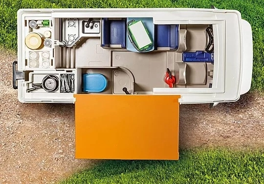 Set familiare divertente 9318 Gita in camper
