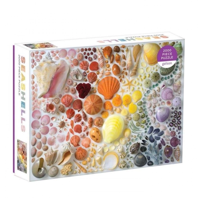 Puzzle Galison Conchiglie Arcobaleno 2000 Pezzi