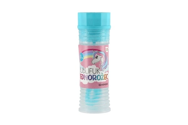 Bolle di sapone unicorno 11 cm con puzzle