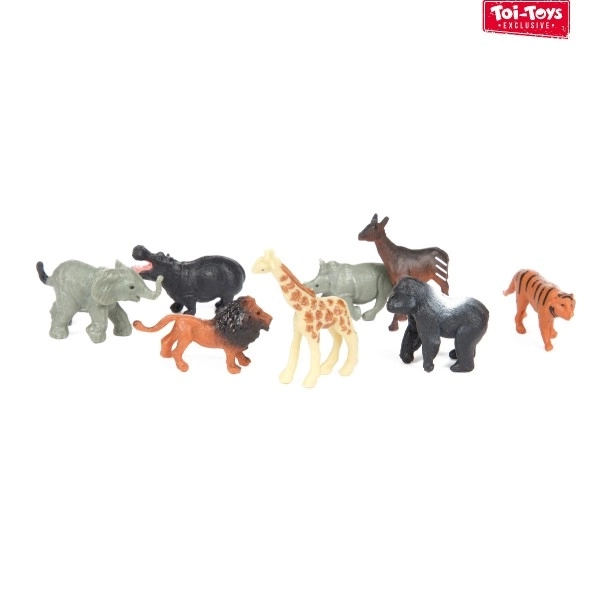 Mini animali in plastica 2-3cm assortiti