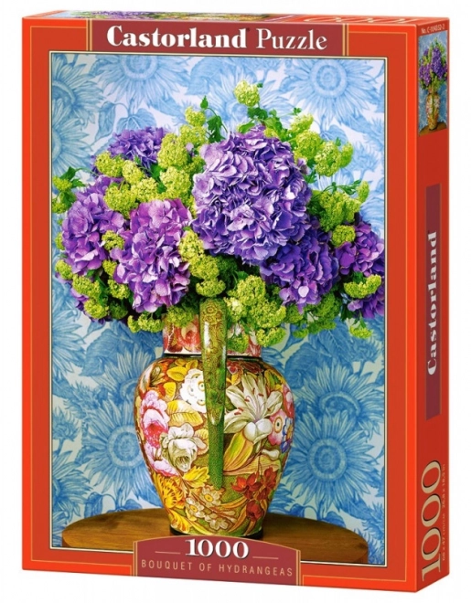 Puzzle 1000 pezzi - Bouquet di ortensie