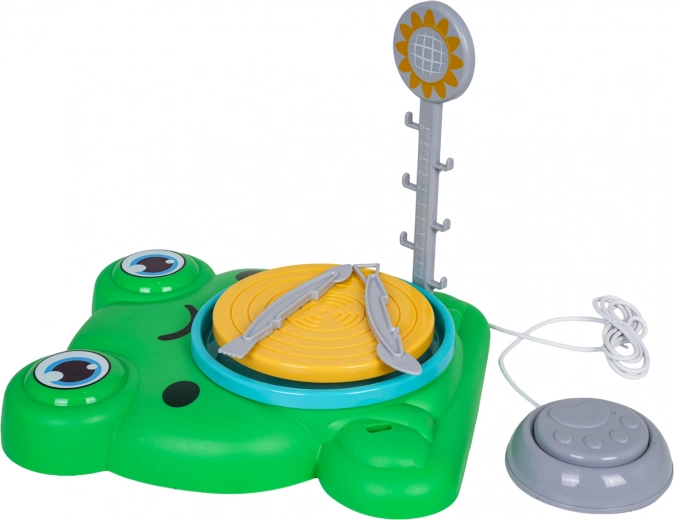 Ruota a due velocità con pedale a piede