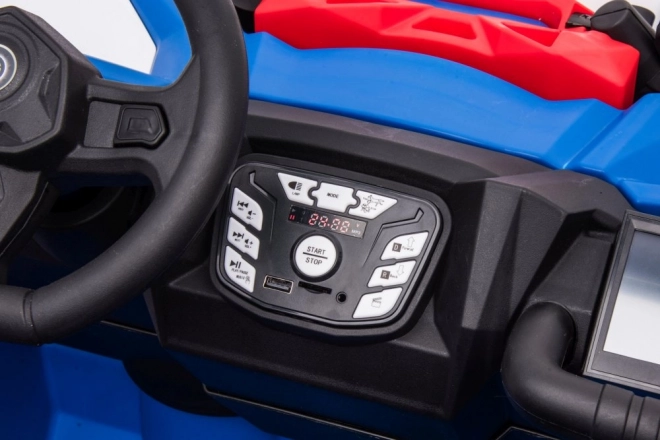 Veicolo della polizia per bambini a batteria 4x4 Buggy XB-2118