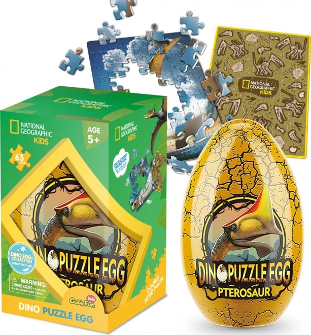 CubicFun Puzzle Doppio Lato Pterosauro