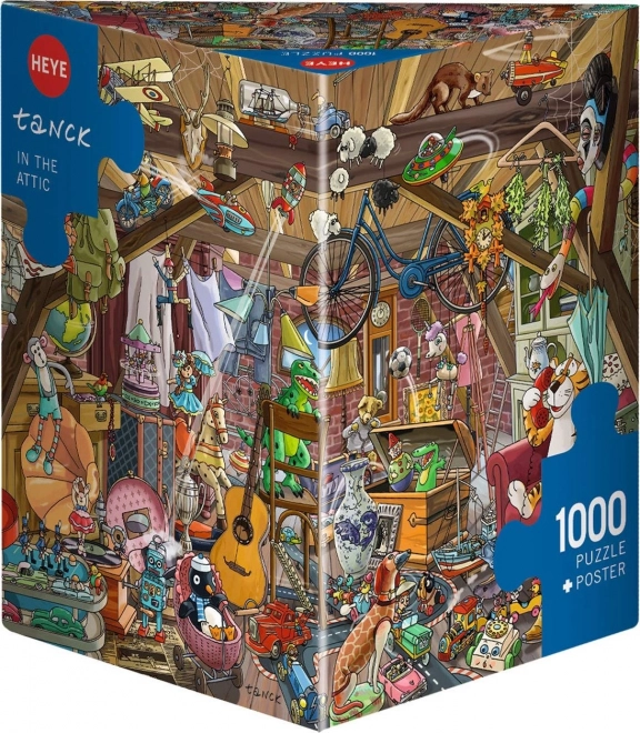 Puzzle HEYE In soffitta 1000 pezzi