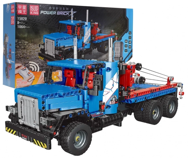 Set Costruzioni Camion R/C con 1064 Pezzi Blu