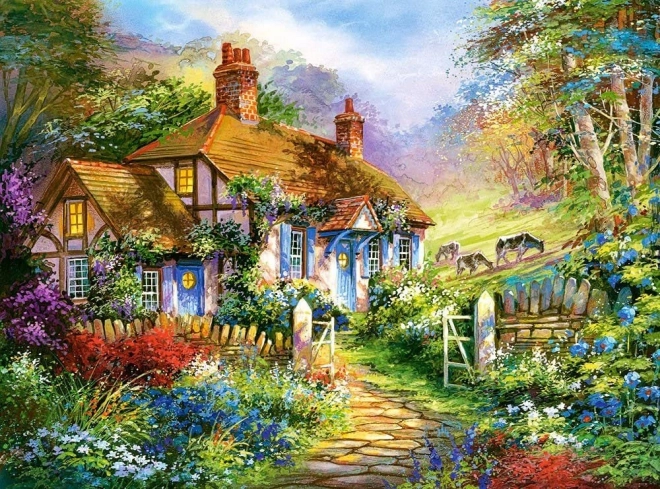 CASTORLAND Puzzle Chaloupka nel Bosco 3000 pezzi