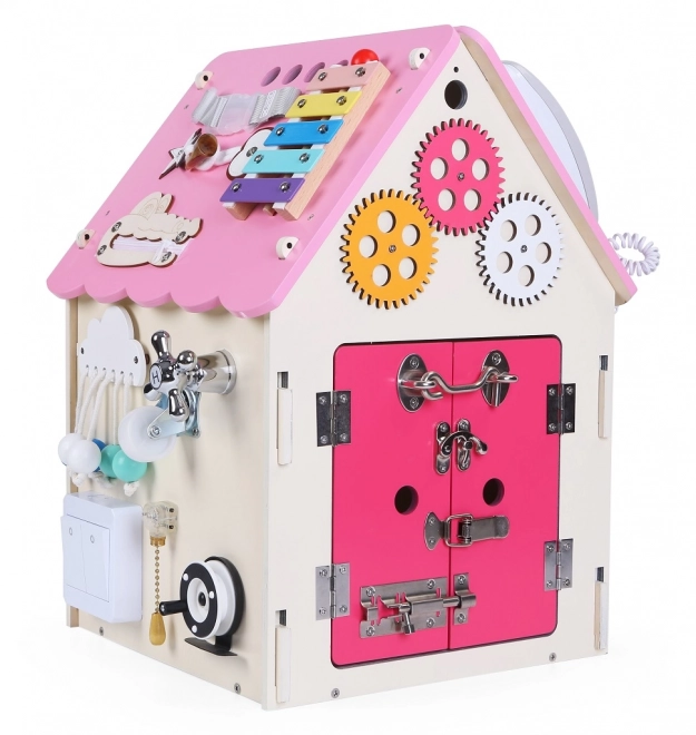 Casetta delle Attività Blu per Bambini di 2Kids Toys – Rosa