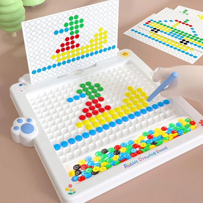 Lavagna Magnetica Montessori per Bambini MagPad Coniglio