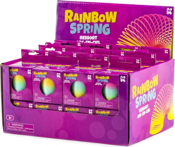 Molla arcobaleno in plastica