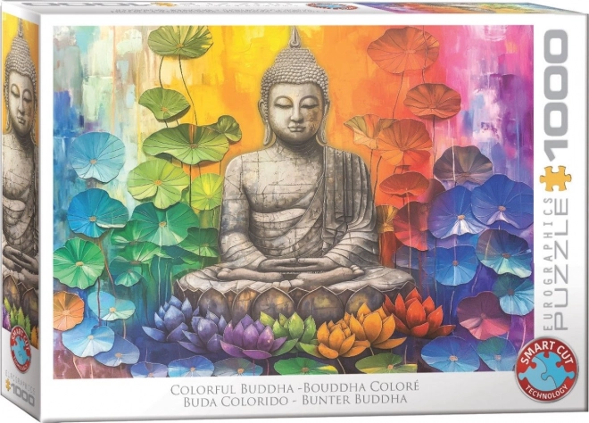 Puzzle Buddha Colorato 1000 Pezzi