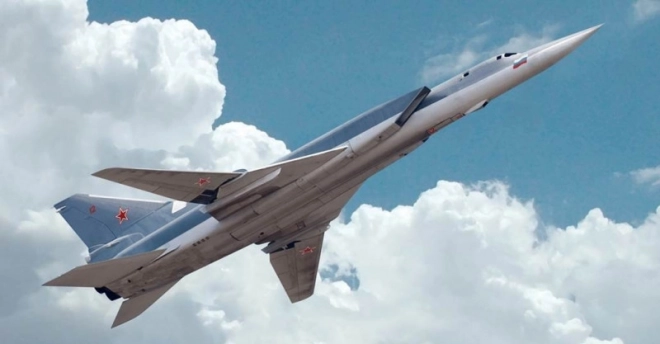 Modello in plastica Tu-22M3 Backfire C 1/144