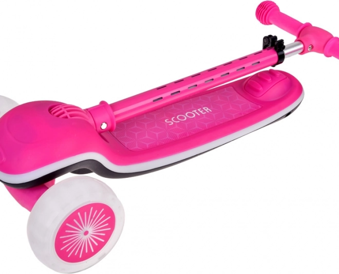Monopattino bilanciato per bambini con luci e musica – Rosa