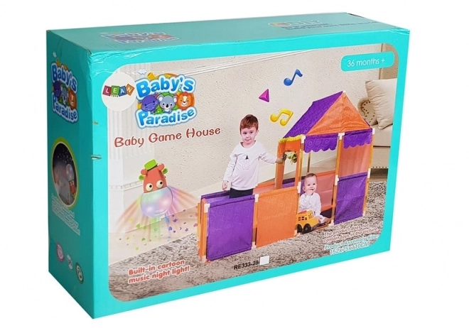 Tenda colorata per bambini 112 cm x 110 cm x 102 cm