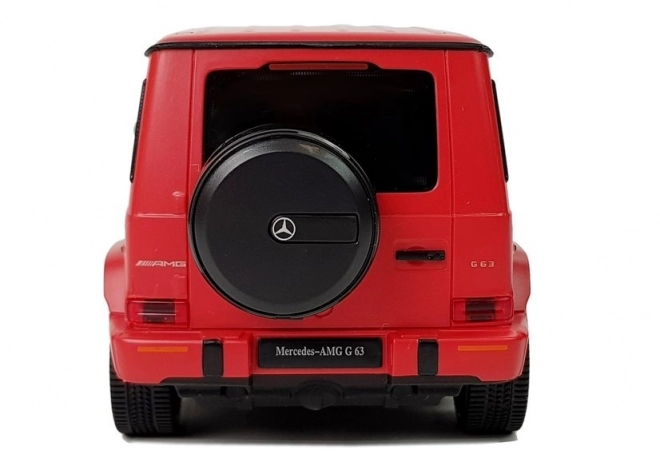 Auto radiocomandata Mercedes AMG G63 rosso 1:24