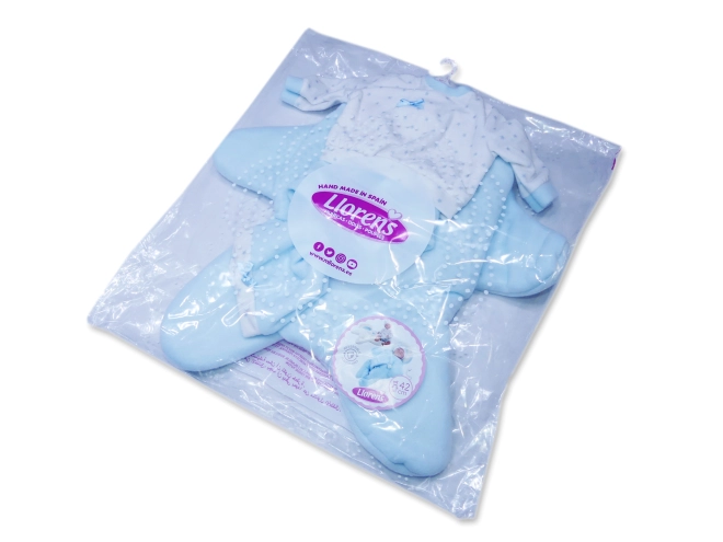 Calda tutina in pile a forma di stella