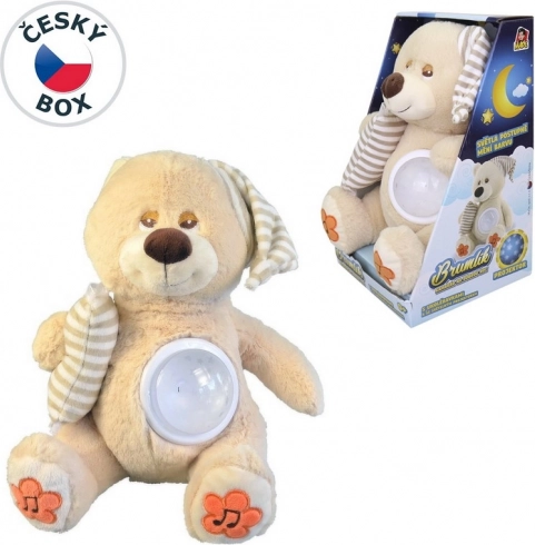 MaDe Orsetto Brumlík per il sonno con luce e melodia