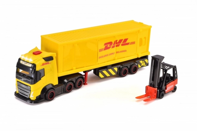 Camion con rimorchio DHL 35 cm