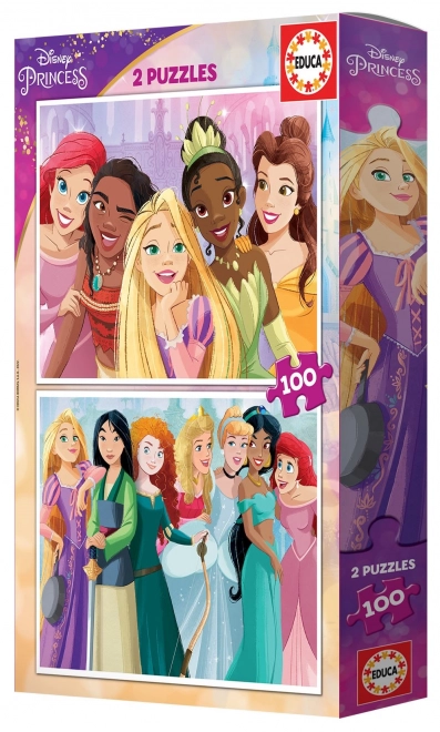 Educa puzzle Principesse Disney 2x100 pezzi