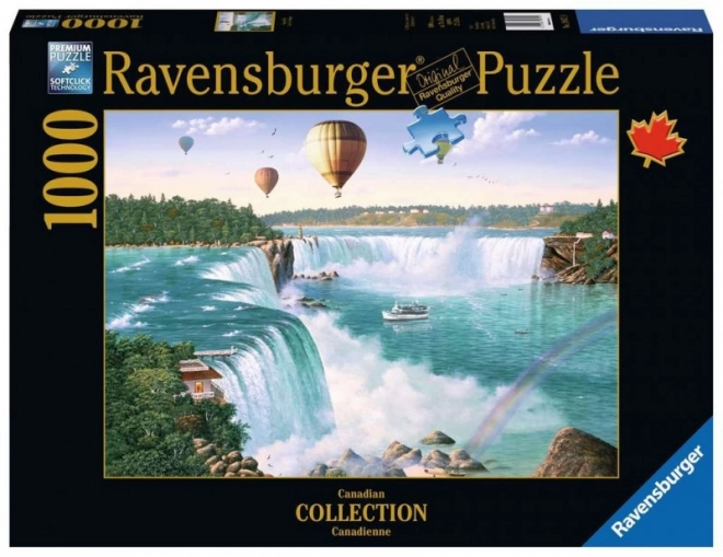 Puzzle Cascate del Niagara Ravensburger 1000 Pezzi