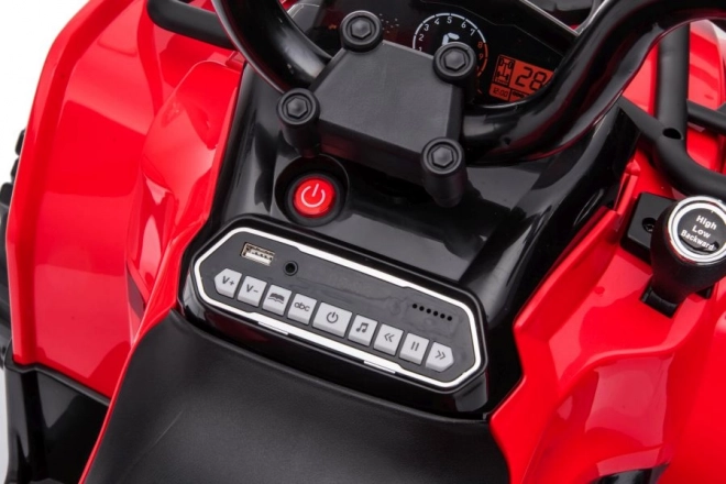 Quad a Batteria Madman Rosso